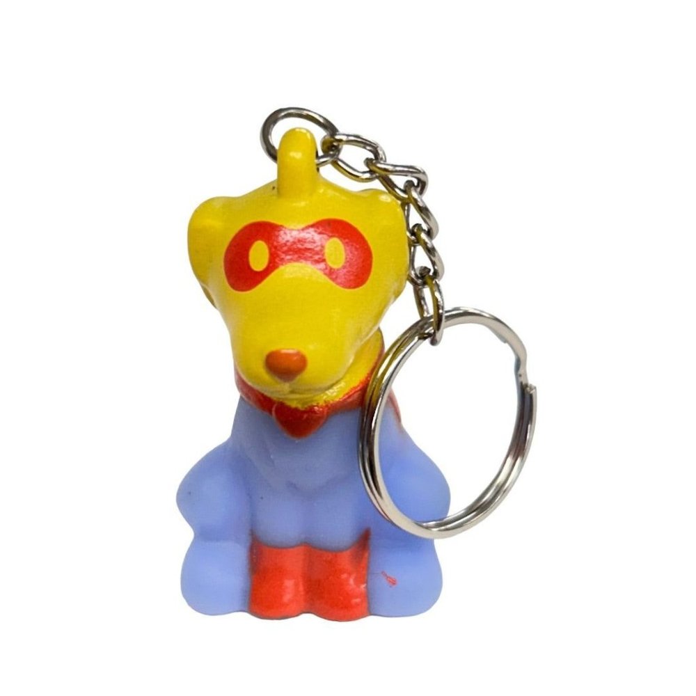 American Heart Association Super Dog Pup Keychain Key Ring